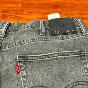 Levi’s 511 Men’s Casual Grey Jeans 38x30